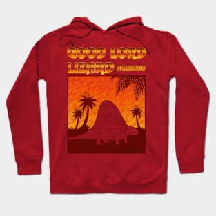 Good Lord Lizard: Paleozoic - Retro Dimetro Fire Hoodie